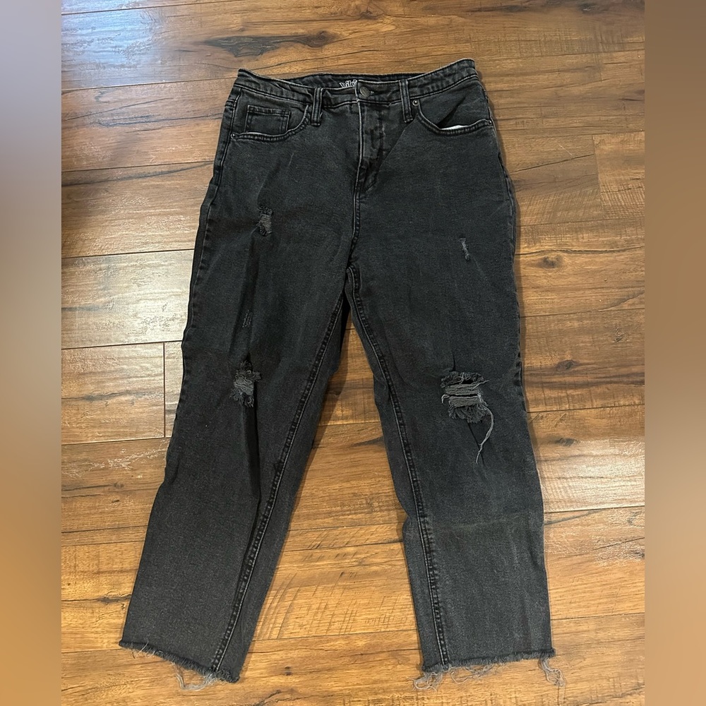 Wild Fable Distressed Black Jeans